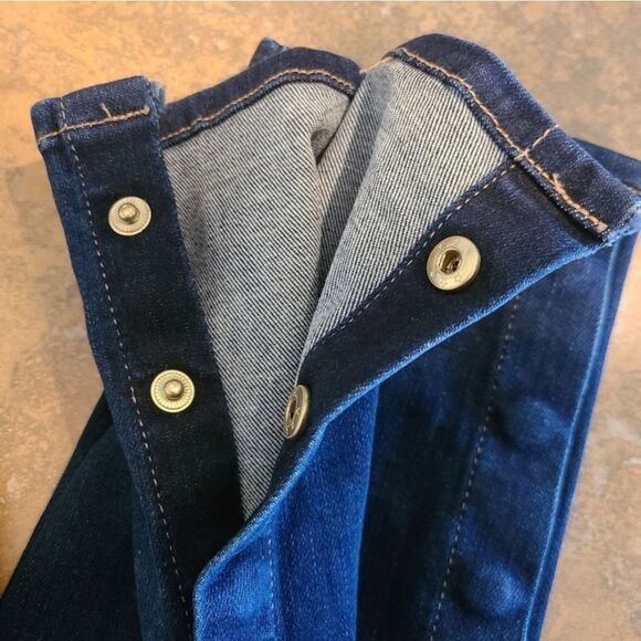 Frame Le Skinny de Jeanne Snap Ankle Hem Jeans Size 25 - Picture 9 of 10